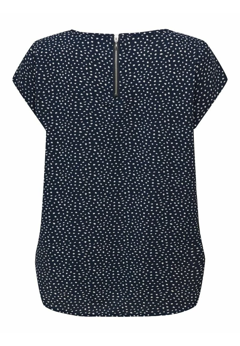 ONLY PRINT KURZARM BASIC RUNDHALS TEIL - Bluse - Schwarz 5 ONLY PRINT KURZARM BASIC RUNDHALS TEIL - Bluse - Schwarz – Bild 3