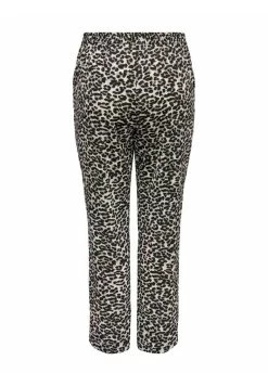 ONLY CARMAKOMA CURVY PRINT - Stoffhose - Black -Mode Verkauf e13061889c694f439e2447ee8b6c745a