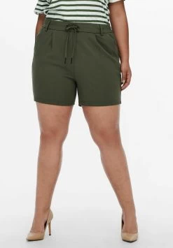ONLY CARMAKOMA CARGOLDTRASH - Shorts - Grün