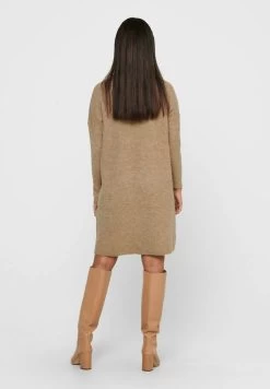 ONLY LONGSLEEVE ONLJANAPULLO - Strickkleid - Beige -Mode Verkauf e7a8aa99cce6434db4b0b00c6251b3ea