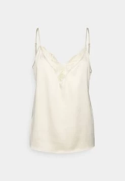 ONLY ONLVICTORIA MIX SINGLET - Top - Creme -Mode Verkauf e7eb4cd058074a38b52eaf8c7d581fdf