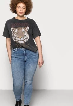 ONLY CARMAKOMA CARLAOLA LIFE - Jeans Skinny Fit - Light Blue Denim -Mode Verkauf e9d20c20c6544e80b1315ab4971259c0