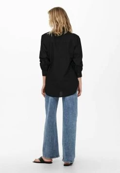 ONLY BASIC BUSINESS ONLN - Hemdbluse - Schwarz -Mode Verkauf e9ed9b557b95425bb1e8e57497d702a2