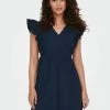 ONLY KURZÄRMELIGES - Freizeitkleid - Navy Blazer