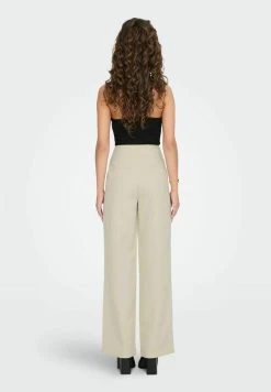 ONLY WIDE FIT - Stoffhose - Pumice Stone -Mode Verkauf ee5704538ec14bcfacd16ea771692a67