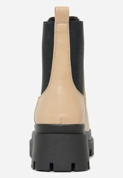 ONLY Shoes MIT PLATEAU ABSATZ CHUNKY ONLDO - Plateaustiefelette - Beige -Mode Verkauf ee94c435cb2d4224b05566e4d5e4d252