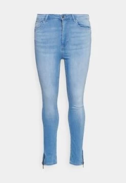 ONLY CARMAKOMA CARWILLY JEANS - Jeans Skinny Fit - Light Blue Denim -Mode Verkauf ef5e3dd1475f4422a3c074ca9014a18f