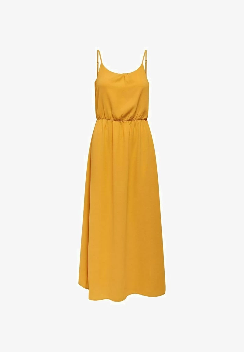 ONLY EINFARBIG - Maxikleid - Mango Mojito 3 ONLY EINFARBIG - Maxikleid - Mango Mojito