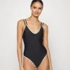 ONLY ONLTRICIA BOHEMIAN SWIMSUIT - Badeanzug - Black -Mode Verkauf f284c6f9bf694f869817da3d4b7ea6c3