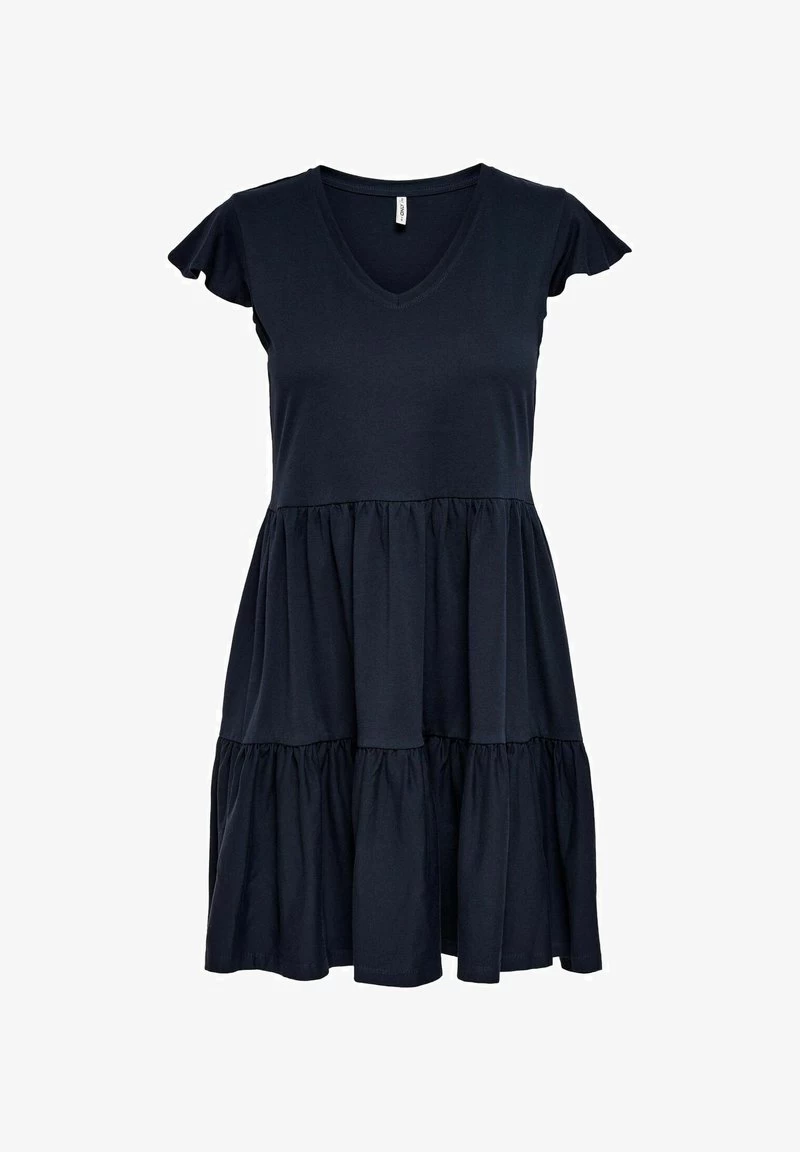 ONLY KURZES RÜSCHEN ONLMAY - Jerseykleid - Rot 8 ONLY KURZES RÜSCHEN ONLMAY - Jerseykleid - Rot – Bild 6