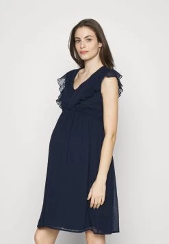 ONLY MATERNITY OLMNEW BETTINA LIFE DRESS - Freizeitkleid - Night Sky
