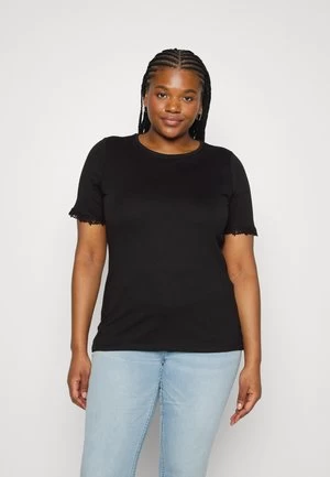 ONLY CARMAKOMA CARALIA LACE MIX - Langarmshirt - Black 7 ONLY CARMAKOMA CARALIA LACE MIX - Langarmshirt - Black – Bild 5