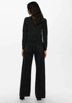 ONLY BASIC LANGARM RUNDHAL - Strickpullover - Schwarz 10 ONLY BASIC LANGARM RUNDHAL - Strickpullover - Schwarz -Mode Verkauf f6f0509d2b4d46c89335e275488f26d1