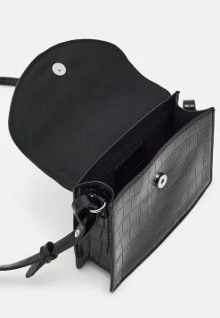 ONLY ONLPENNY CROSS BODY BAG - Umhängetasche - Black/shiny Silver Trim -Mode Verkauf f6fcdebe8c314a34abba9432d1754652