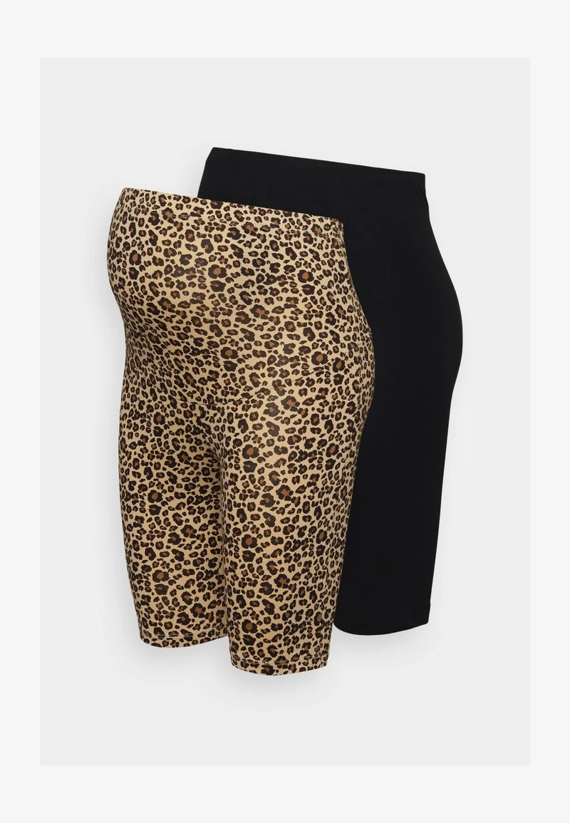 ONLY MATERNITY OLMLOVELY 2 PACK - Shorts - Black + Warm Sand 7 ONLY MATERNITY OLMLOVELY 2 PACK - Shorts - Black + Warm Sand – Bild 5