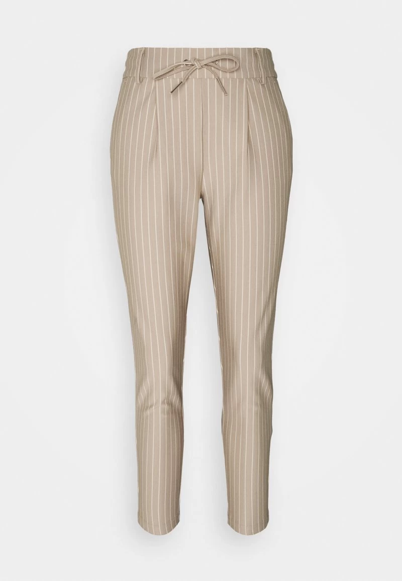 ONLY PANTALON POPTRASH - Stoffhose - Humus/cloud Dancer 3 ONLY PANTALON POPTRASH - Stoffhose - Humus/cloud Dancer