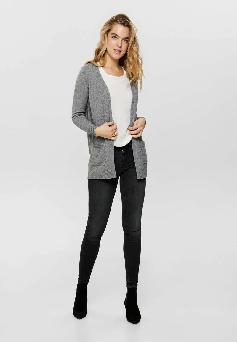 ONLY ONLLESLY - Strickjacke - Grau 4 ONLY ONLLESLY - Strickjacke - Grau – Bild 2