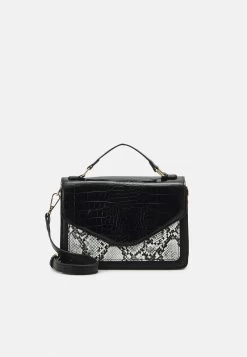 ONLY ONLGINA SNAKE CROSSOVER ACC - Umhängetasche - Black