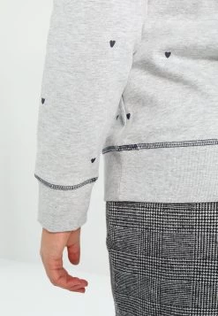 ONLY CARMAKOMA ONLCARNADINE HIGHNECK - Sweatshirt - Light Grey Melange -Mode Verkauf fd6a006c5cb64ca48e647578aeb64778