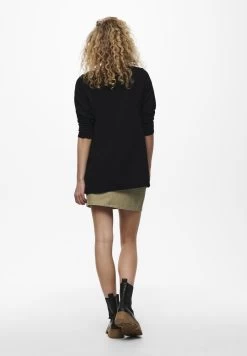 ONLY ONLLECO LONG - Strickjacke - Black -Mode Verkauf fd82a6172b91411fad58a0dd95d375c2
