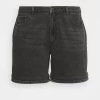 ONLY CARMAKOMA CARHINE - Jeans Shorts - Black -Mode Verkauf fe338c2d815e487e85a0b67f0f89aff3