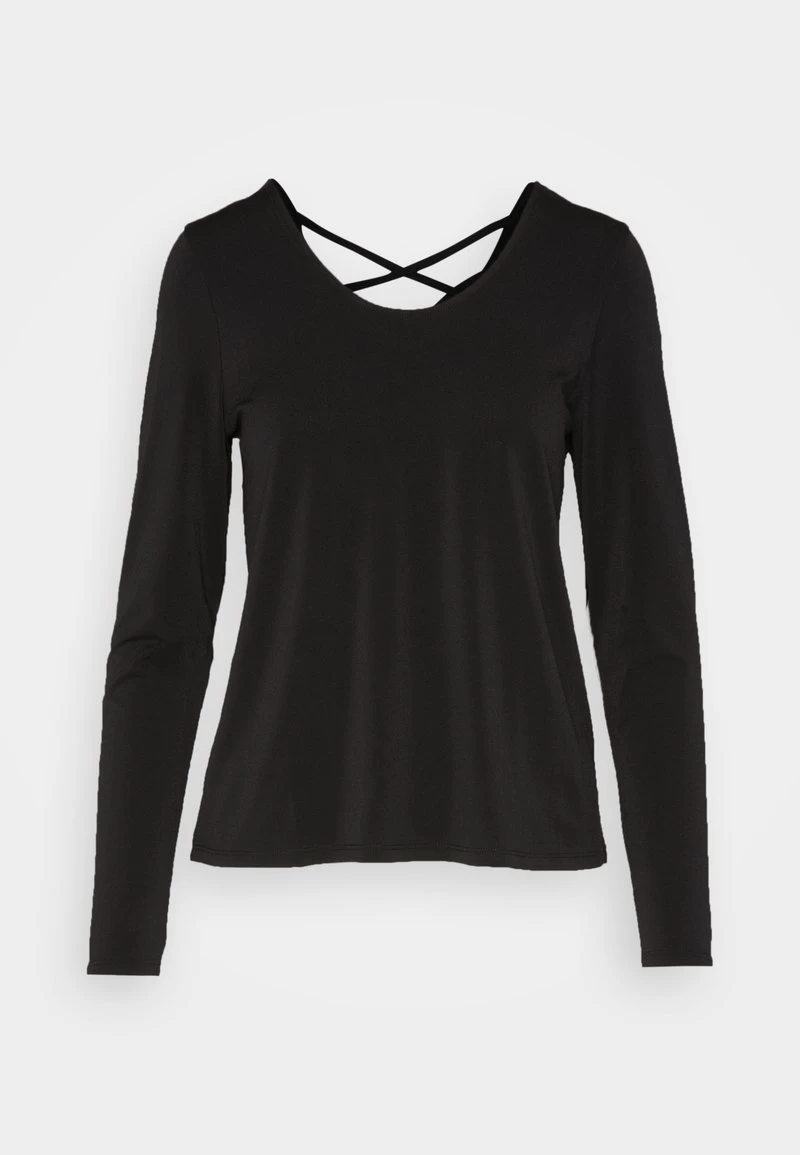 ONLY ONLREBA CROSS BACK - Langarmshirt - Black 7 ONLY ONLREBA CROSS BACK - Langarmshirt - Black – Bild 5